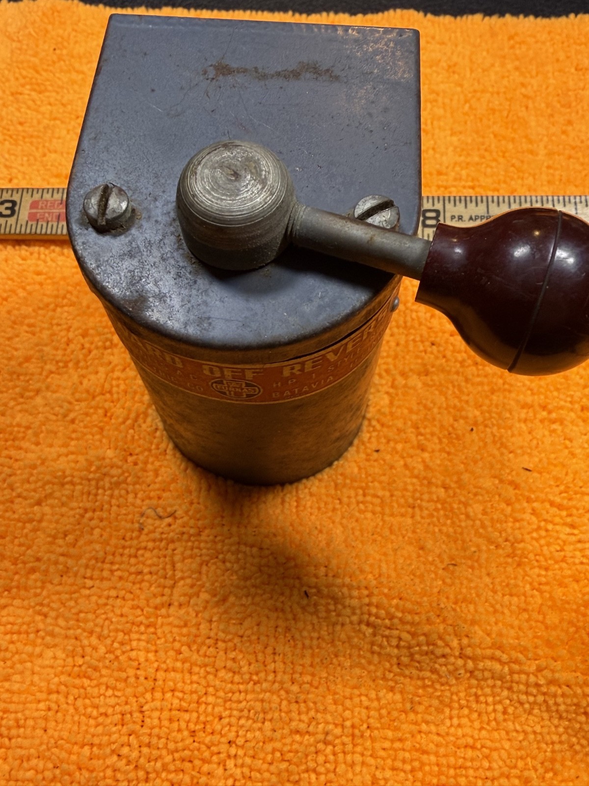 Vintage Atlas Lathe Furnas R1A Reversing Drum Switch 1 HP 110-220V Forward Rever