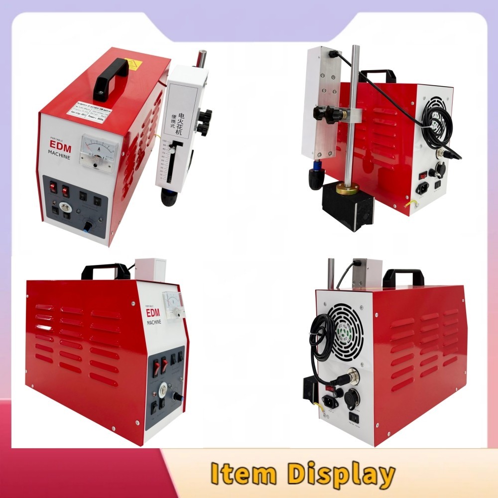 110V Portable Servo EDM Machine Broken Tap Remover Broken Tap&Drill Extractor
