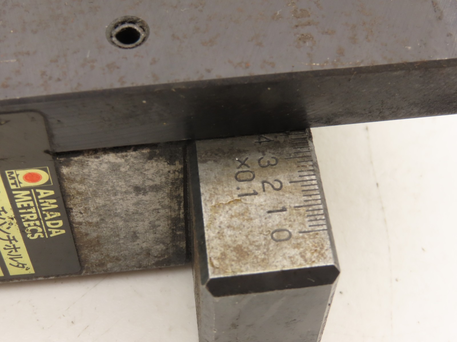 902000 Brake Press Tool Die Holder Clamp With Two Holders 1/2″ Tang