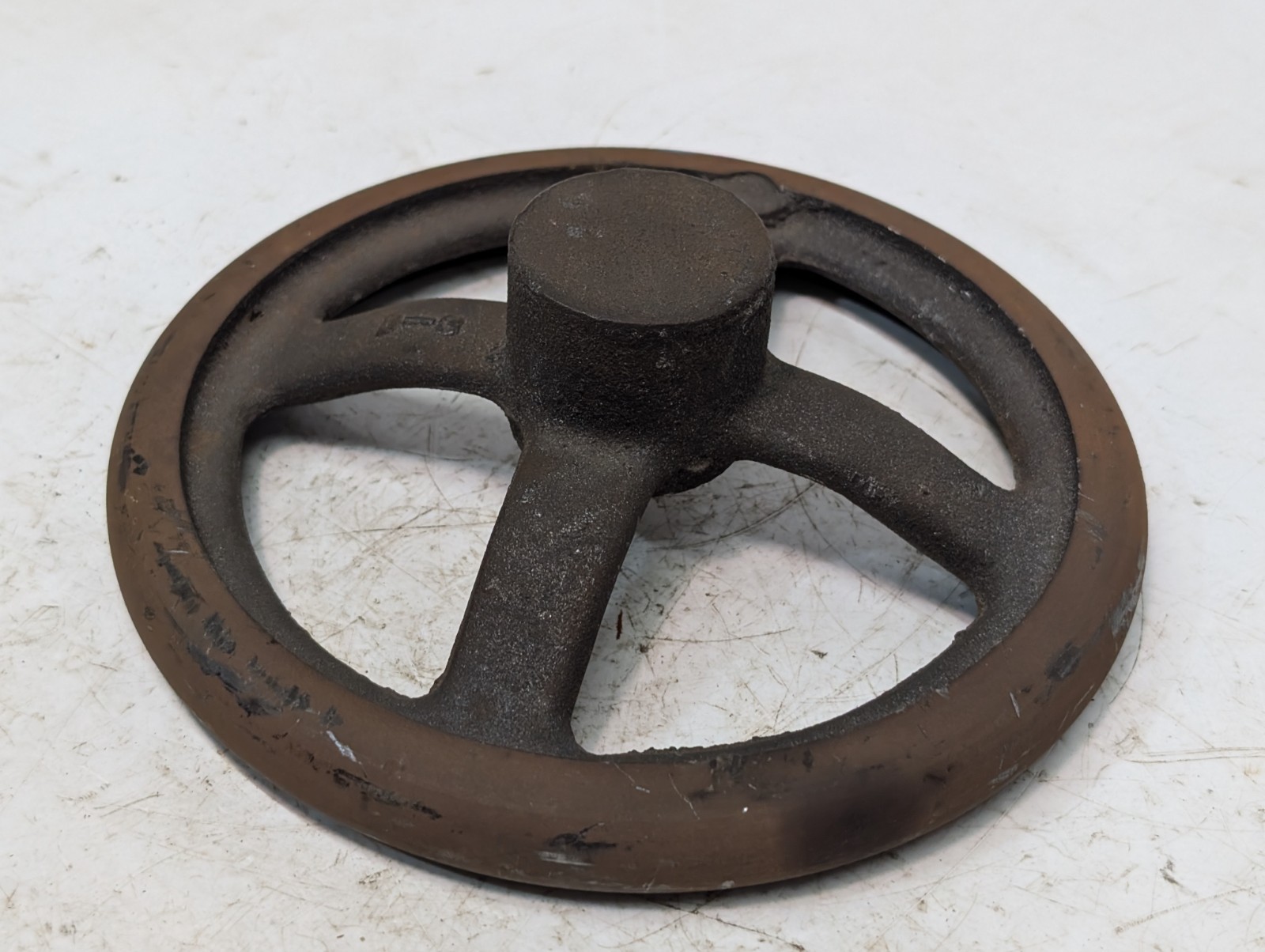 D-3 Heavy-duty 4-spoke cast-iron industrial machine assembly hand wheel control