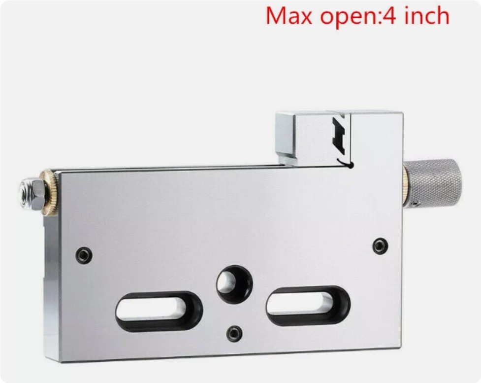 New Wire EDM High Precision Vise Stainless Steel 4″ Jaw 100mm Opening 3 Kg Clamp