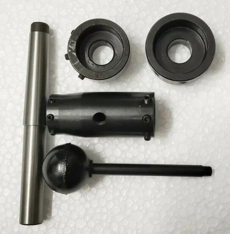 Lathe Tailstock Die Holder Set Floating Type MT3 SHANK Hold Metric Dies 12 to 38