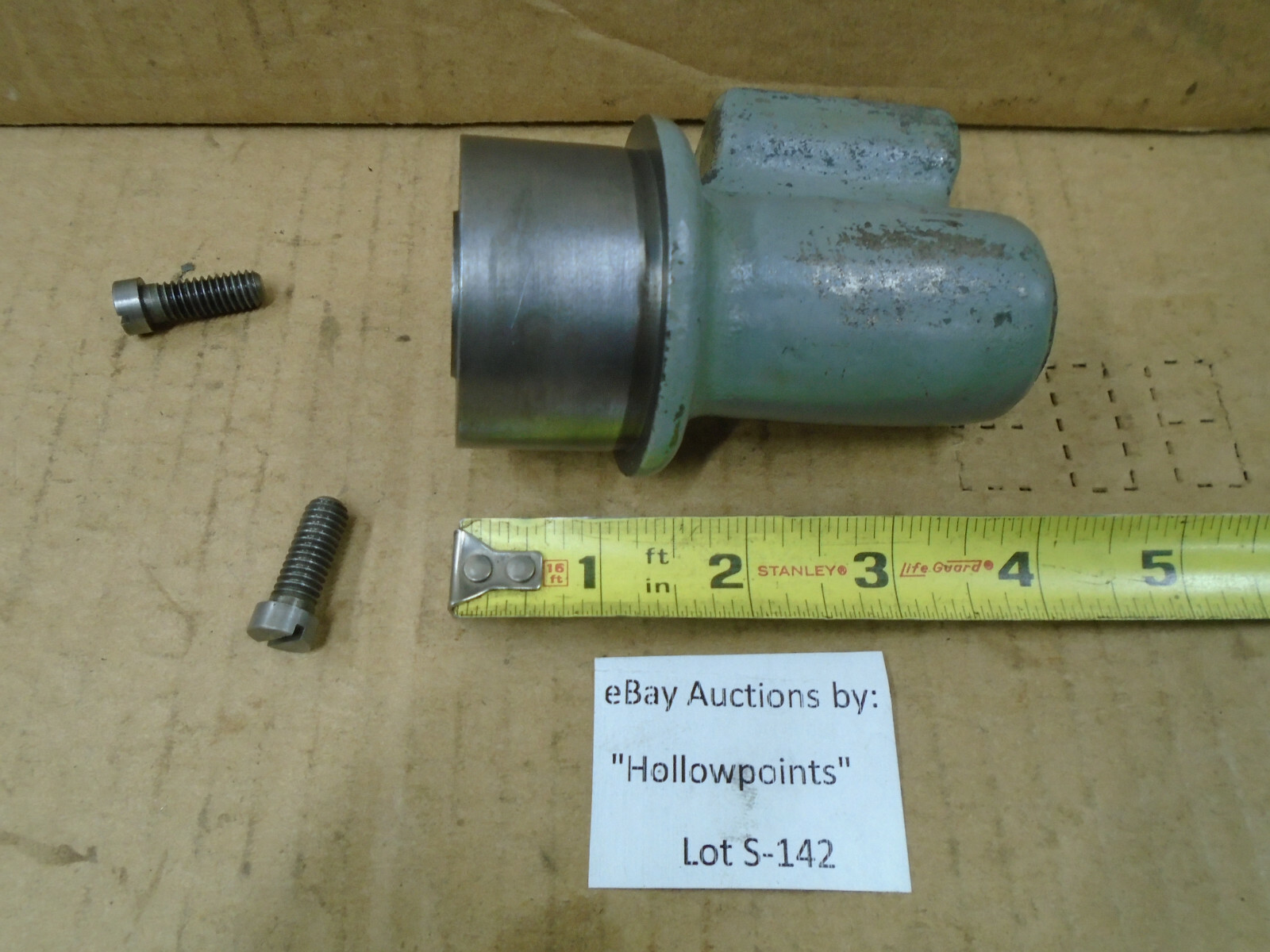 Southbend 9″ Lathe Lead Screw Holder & for 2″ Banjo Bracket Model B US Navy S142
