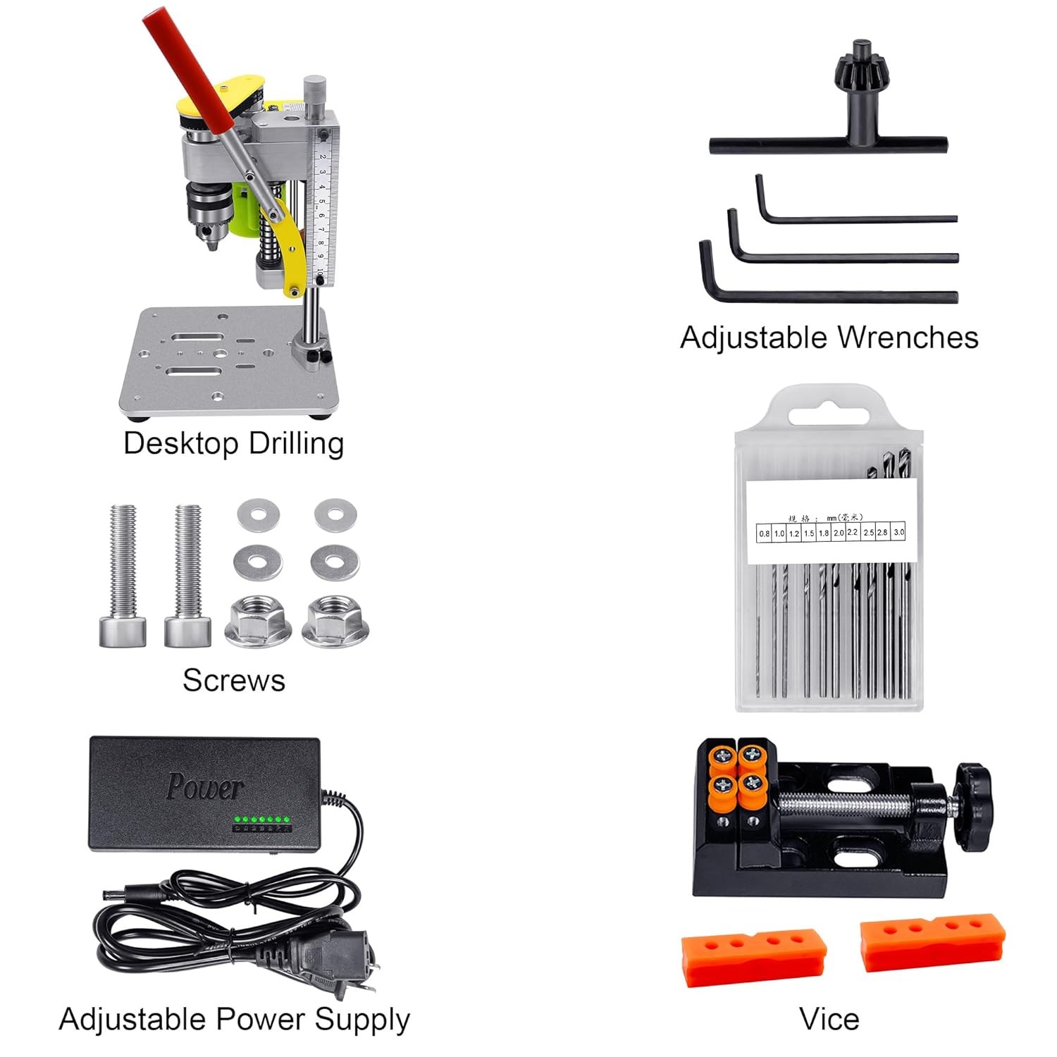 Mini Drill Press Benchtop Portable Electric Drilling Machine CNC 795 Motor B1
