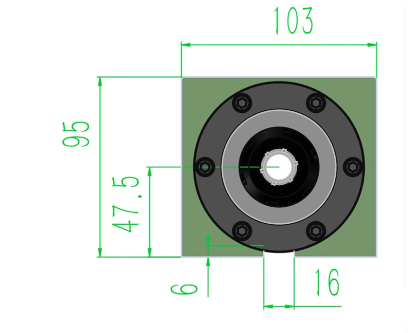 ER25 BT30 Morse Taper No. 3 Power Head High-Precision Spindle Mechanical CNC