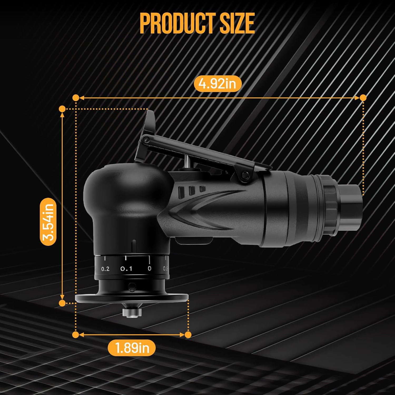 Pneumatic Chamfering Tool, Chamfer Tool with 6 C-Angle & 6 R-Angle Blades, Up…