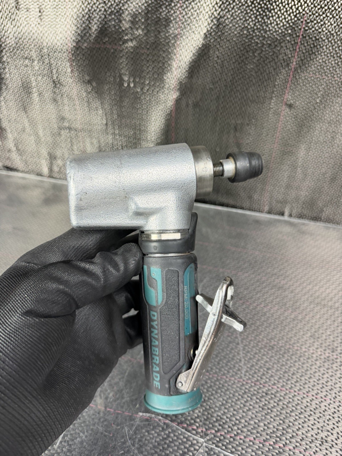 Dynabrade Dynafile II Sander 05029 20000rpm Pneumatic Air Tool *Incomplete* VGC