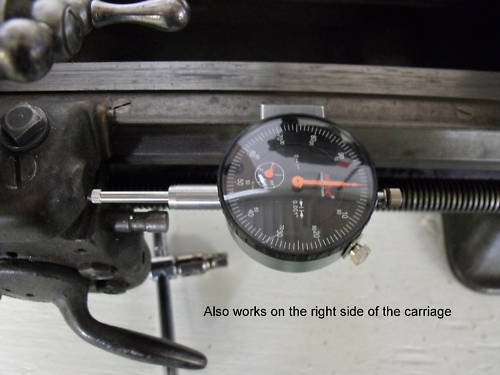 South Bend lathe dial indicator clamp for 9″&10K