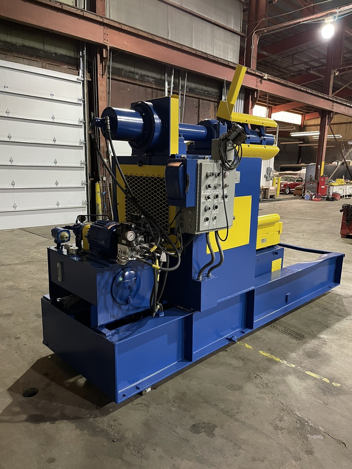 DALLAS 10,000 LBS. COIL REEL WITH CAR