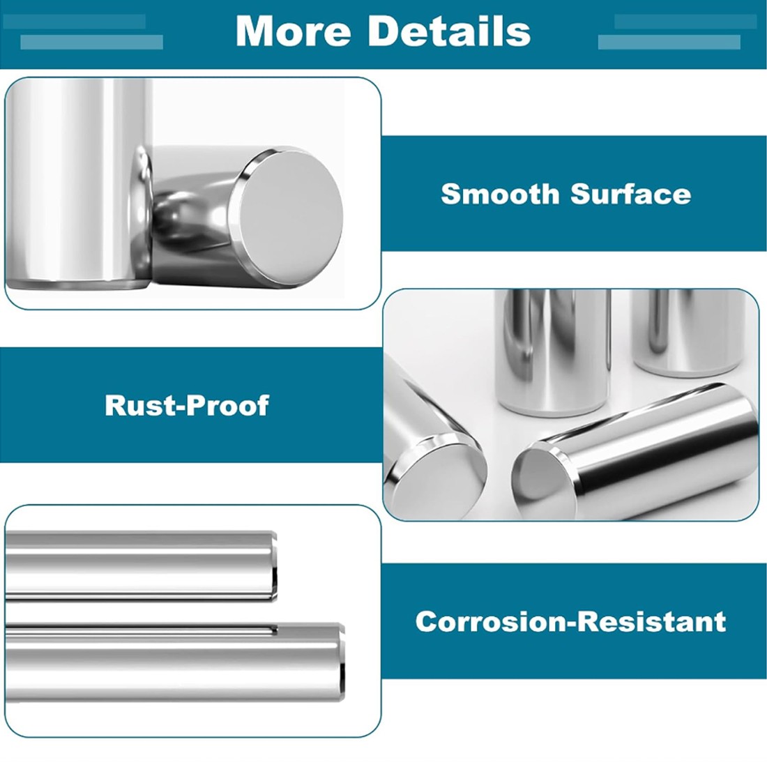 6061 Aluminium Round Bar Rod Diameter 2mm~55mm Solid Connector Stand Support