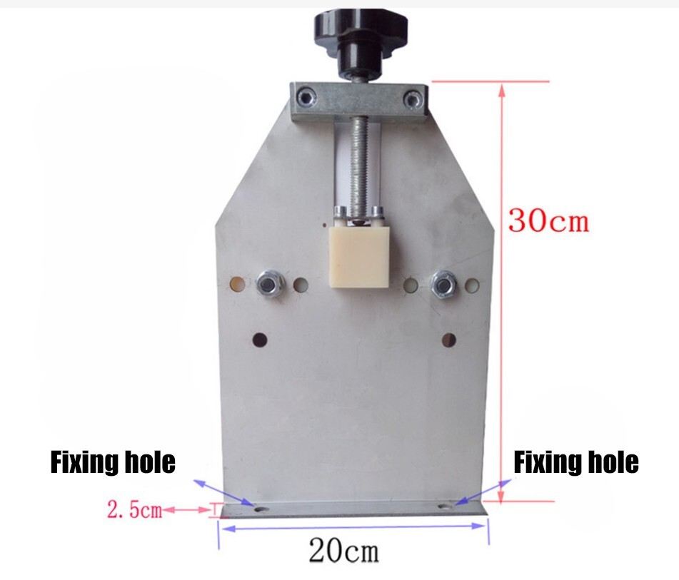 6-16mm Hollow Aluminum Strip Bender Manual Aluminum Bar Bending Machine NEW Free