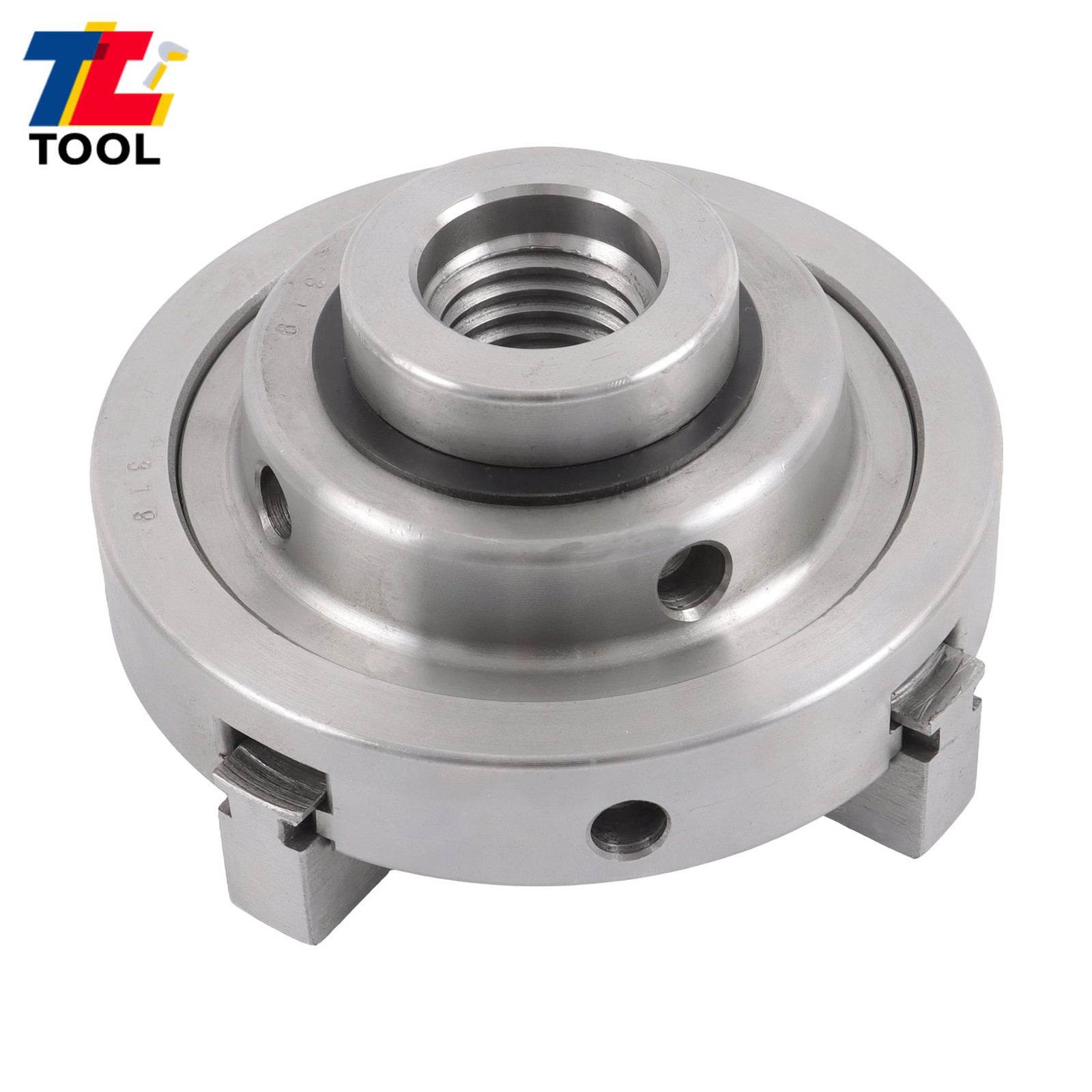 4 Inch High Concentricity 4 Jaw Lathe Chuck Set 1×8 TPI Self Centering