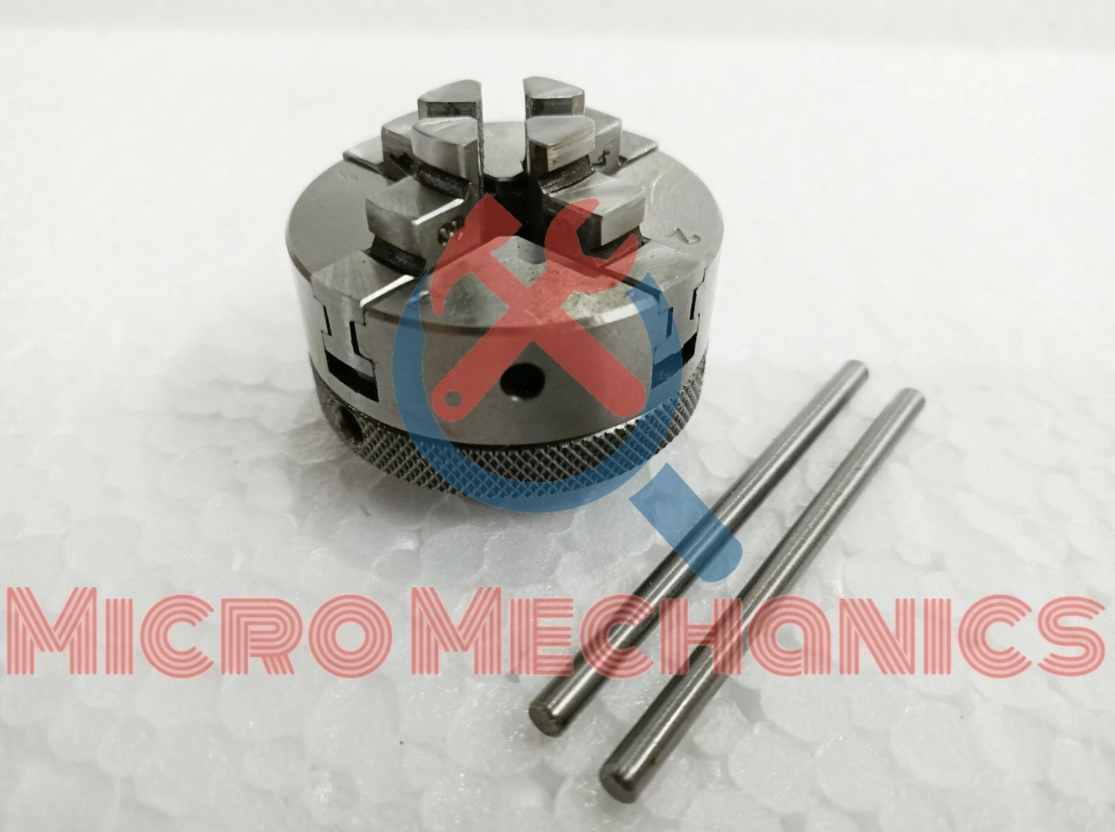 Revolving Center MT1 Shank+4 Jaw Self centering 50mm Lathe Chuck Premium Quality