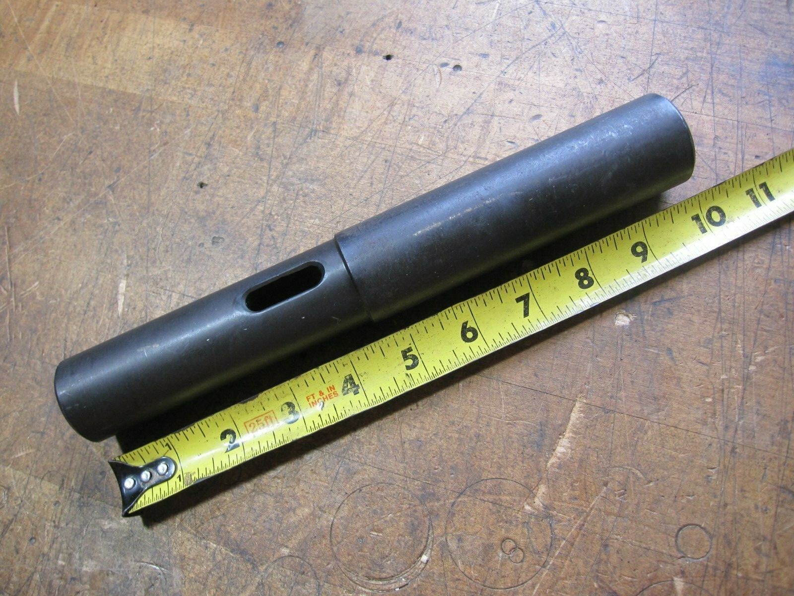 SCULLY JONES 1.5″ OD arbor to 3MT shank 6″ ish extended adapter