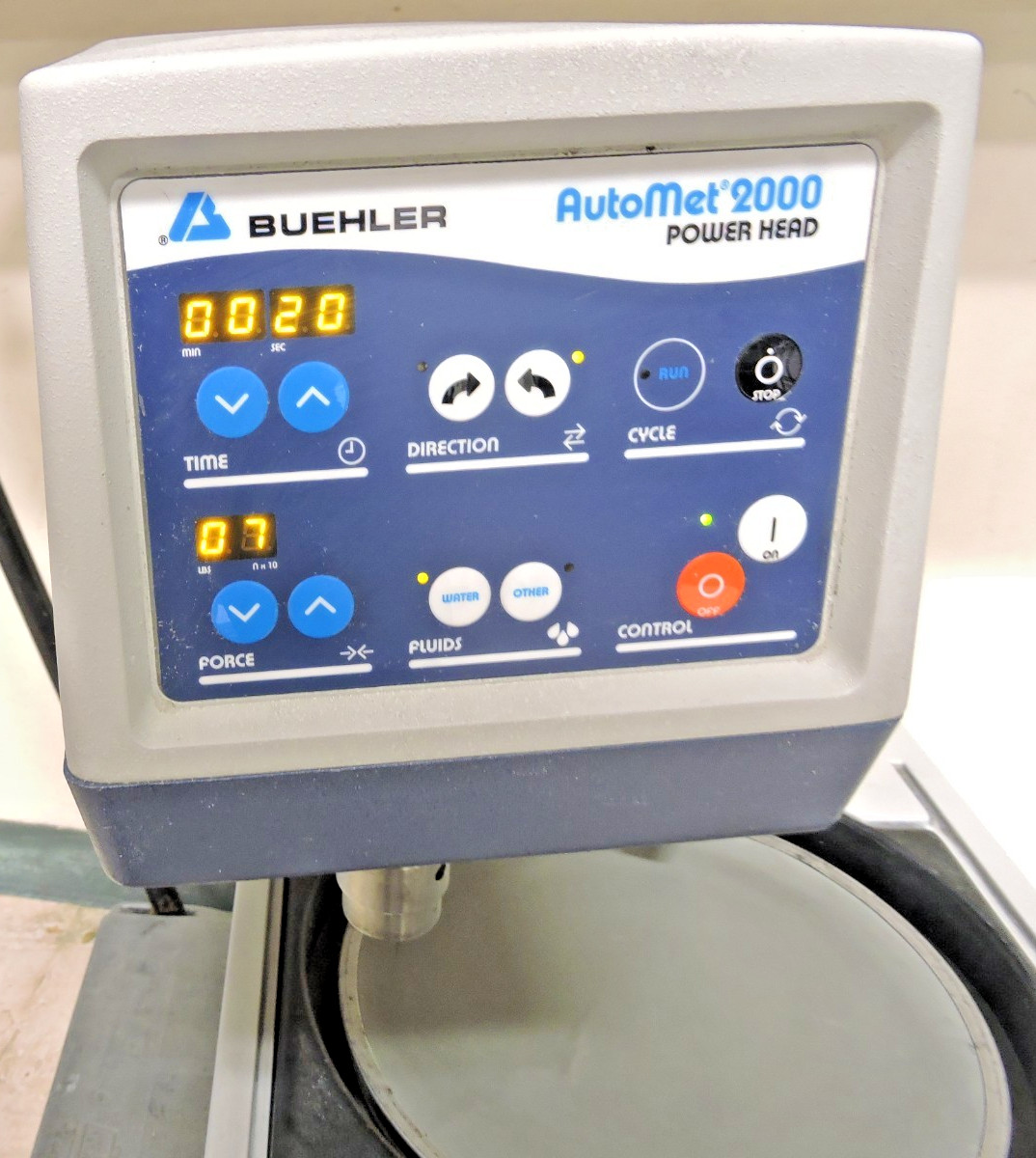 Buehler EcoMet 4000 Variable Speed Grinder Polisher with AutoMet 2000 Power Head