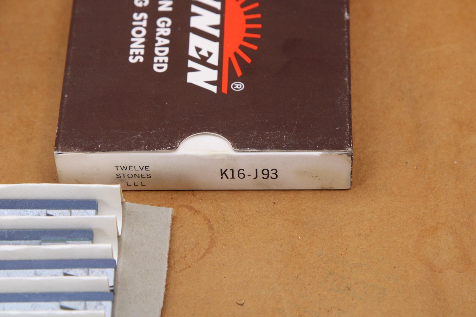 Two Boxes Sunnen Honing Stones Twenty Four Pieces (24) K16-J93