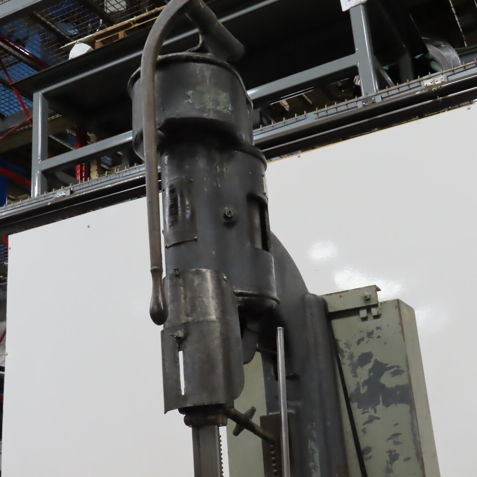 Avey Size 2 Antique Drill Press 12″ Throat 6″ Stroke 208-220/230V 3Ph Tested