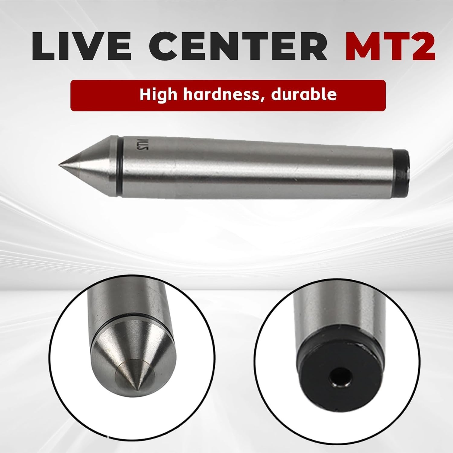 MT2 Carbide Tipped Dead Center – Precision Lathe Tool for Engineering Excellence