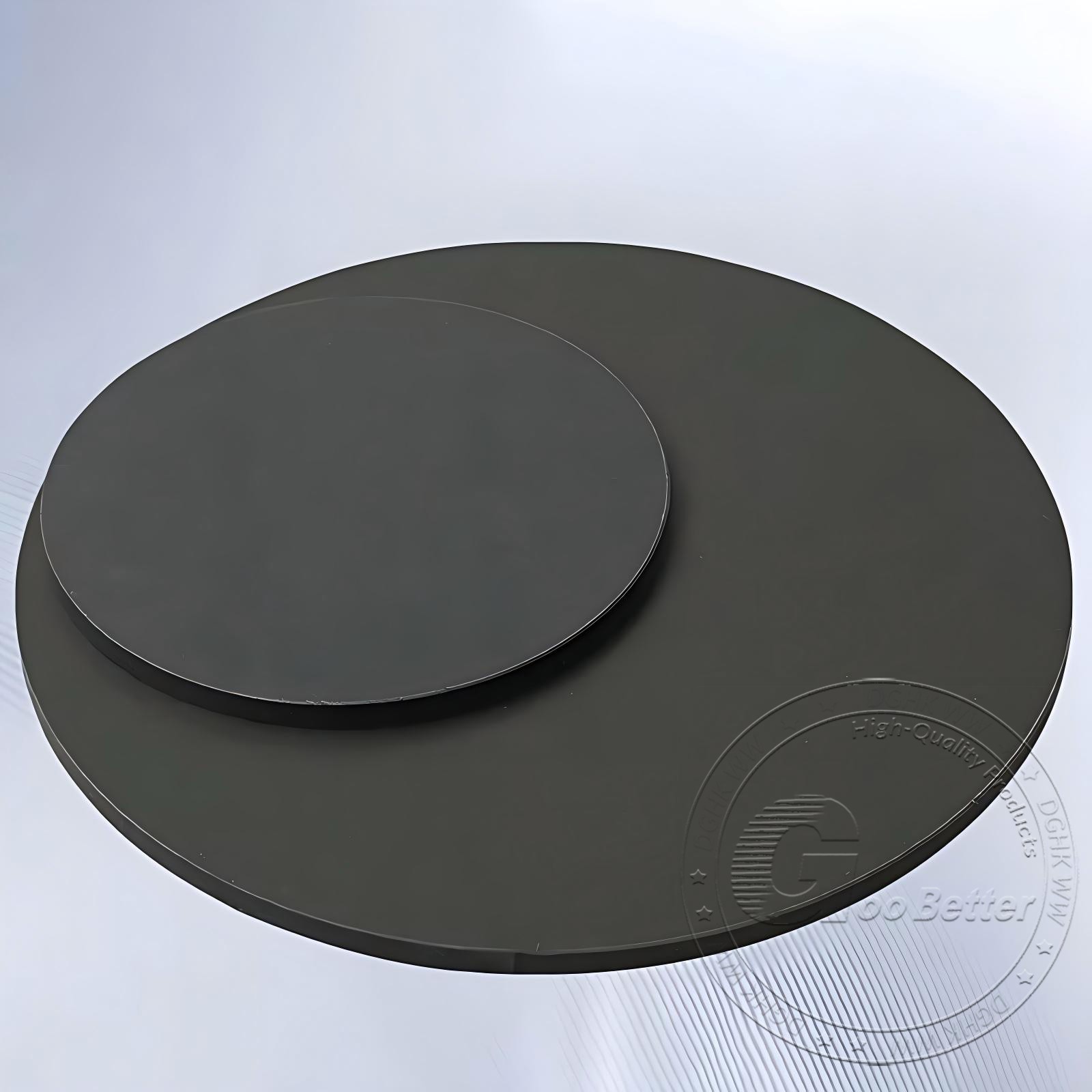 Grey PVC Plastic Round Discs Diameter 20-400mm Thickness 3-30mm Rigid PVC Sheet