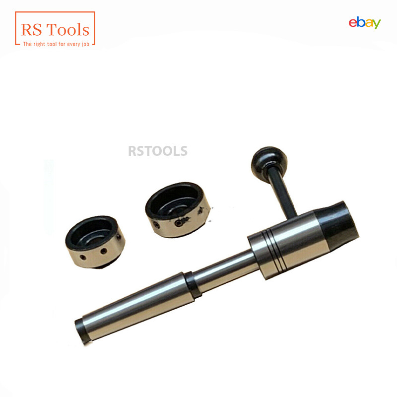 New Lathe Tailstock Floating Type Die Holder Set 2MT Shank Size MT2 RSTOOLS