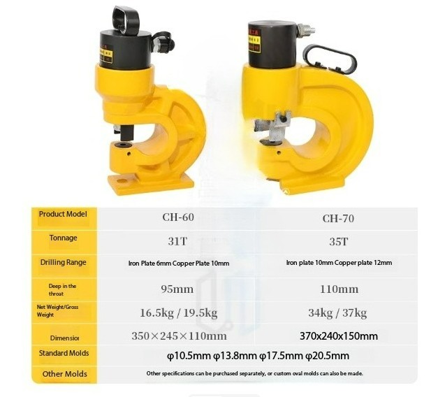 Three in One Multifunctional Copper Busbar Punching Bending Cutting Processing