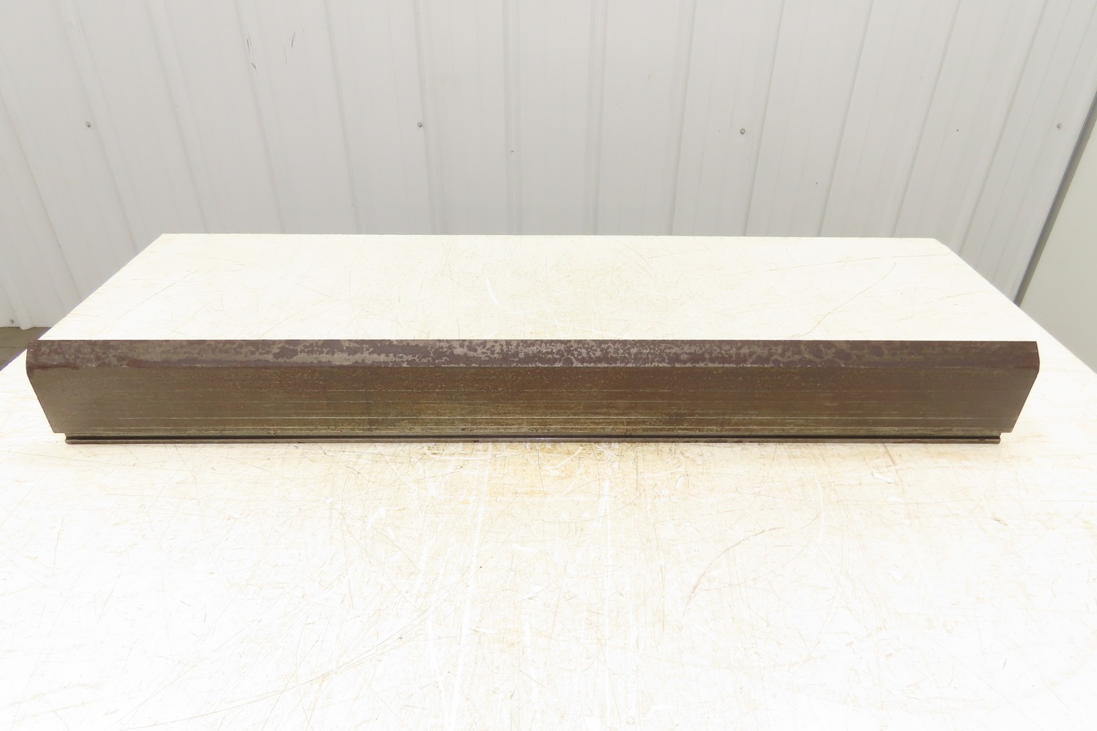 Press Brake Gooseneck Punch Die 35-3/4″ L 90° V 1/2″ Finger 3-5/8″ H Safety Tan