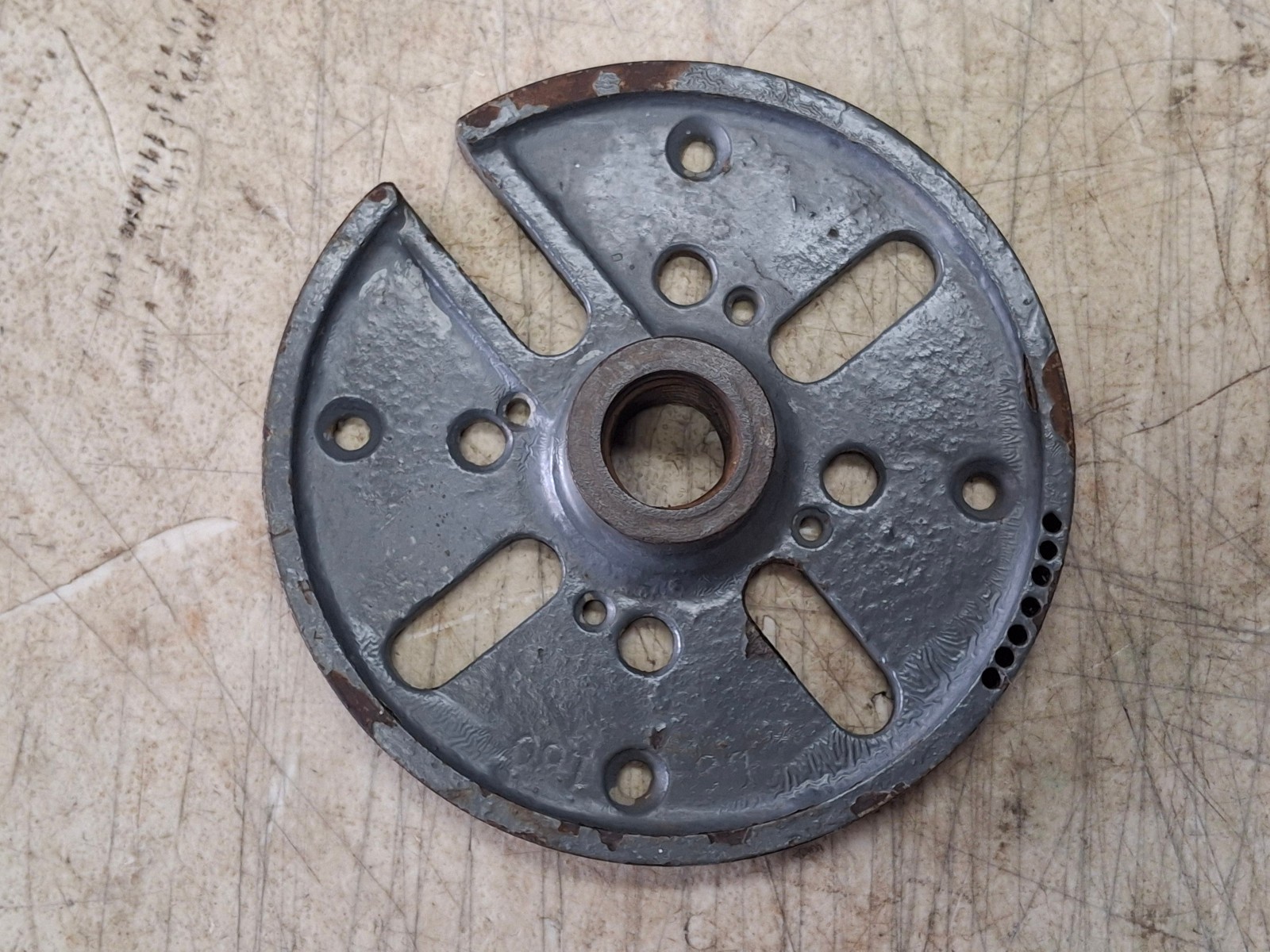 Vintage Atlas Craftsman L3 160 Lathe Dog Face Plate 6″ 8 TPI