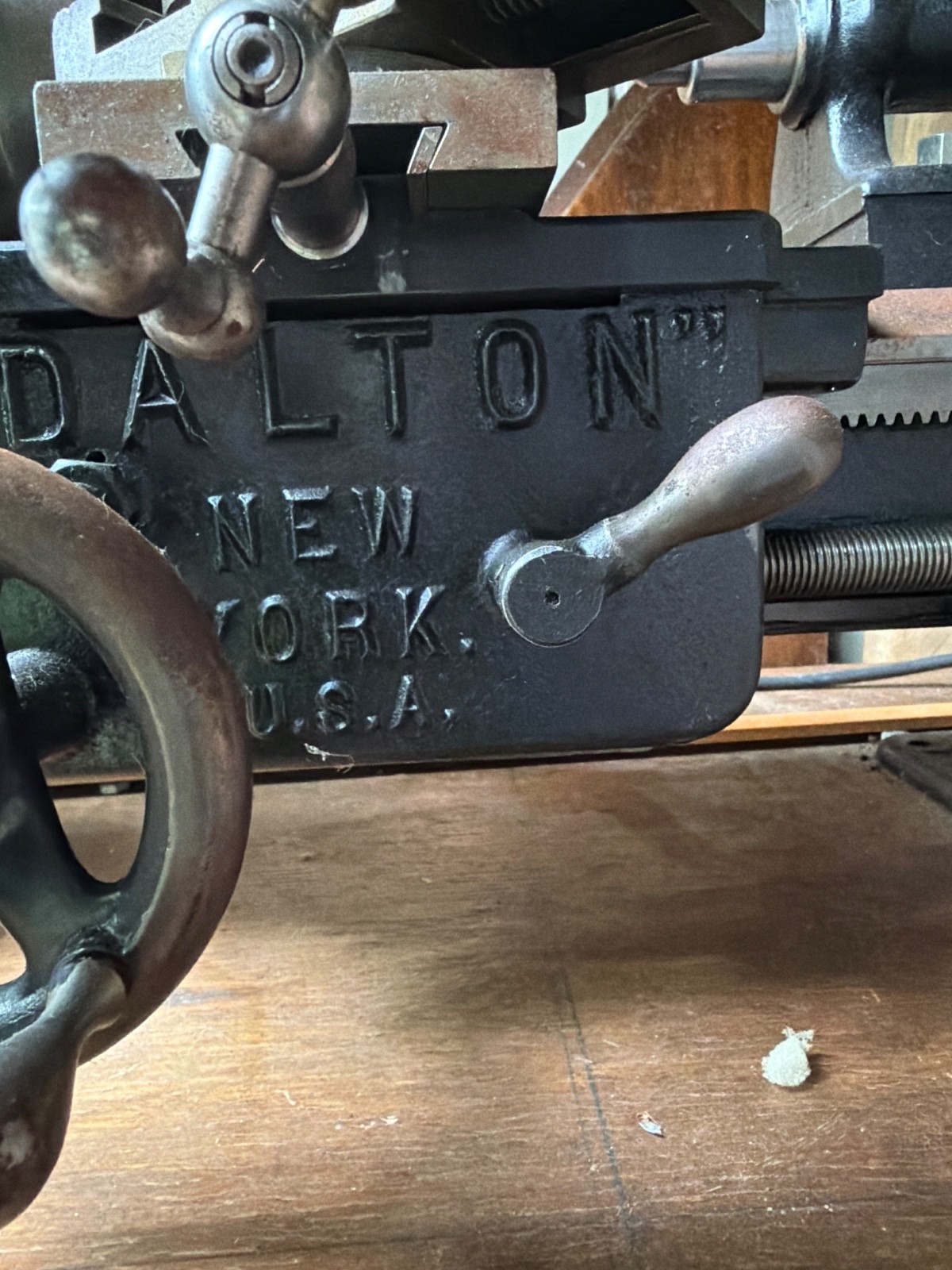 vintage matal lathe “DALTON “