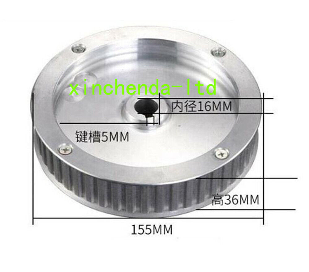 Milling Machine Spindle Belt Pulley Aluminum Gear Vertical Mill Tool Bridgeport