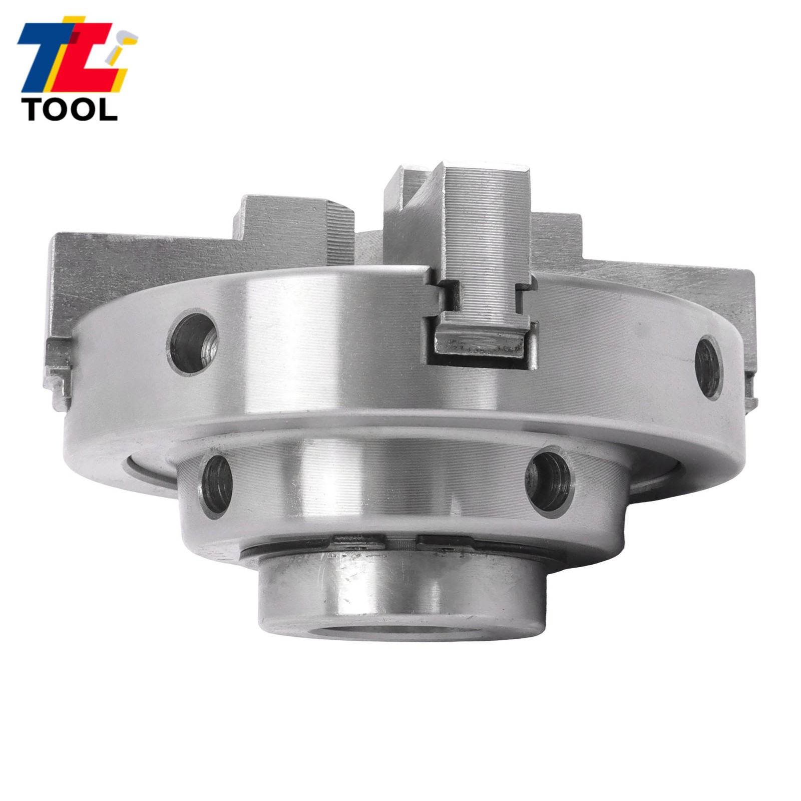 4 Inch High Concentricity 4 Jaw Lathe Chuck Set 1×8 TPI Self Centering