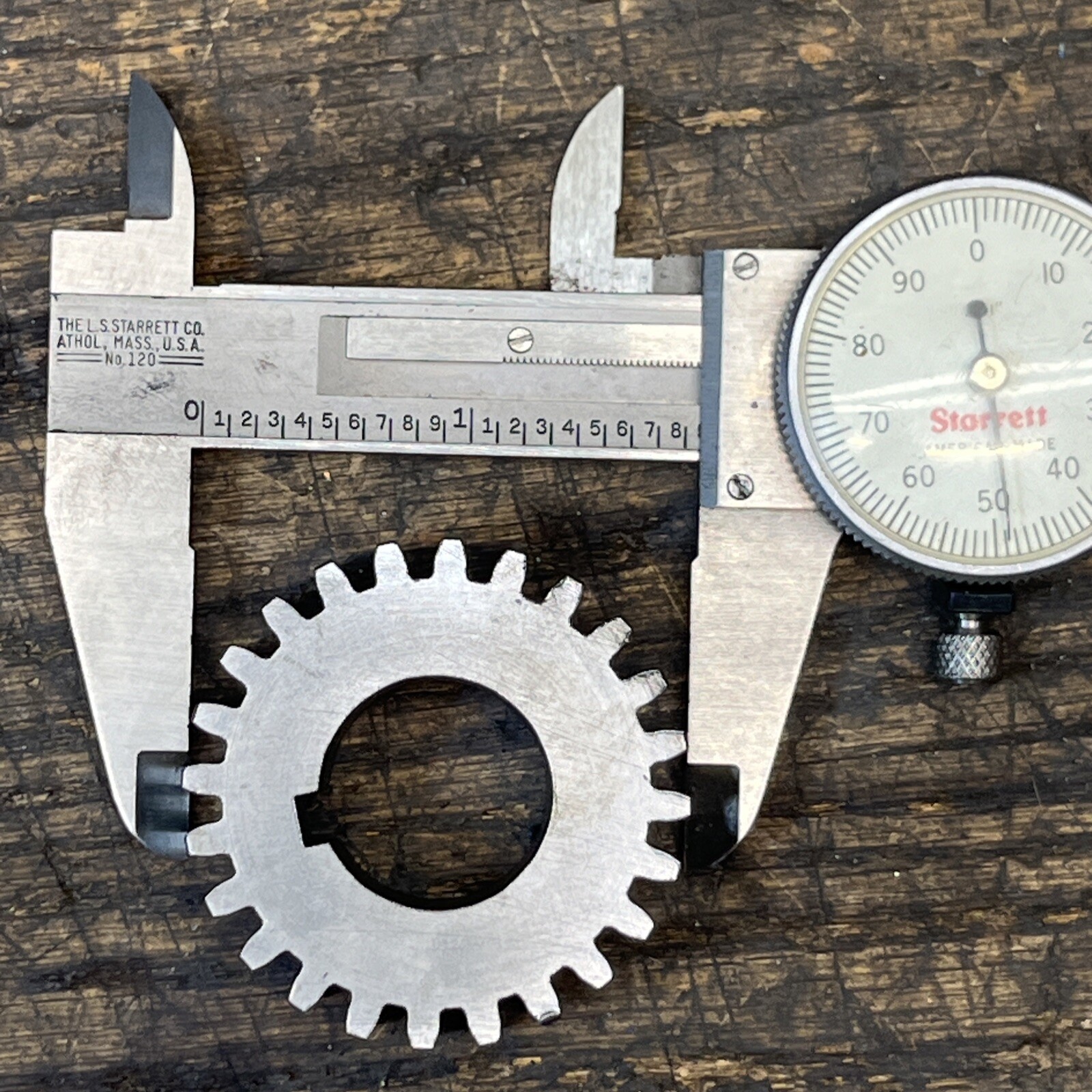 South Bend Lathe 13” Leadscrew to Gearbox 24 Tooth Gear 13/16 Bore