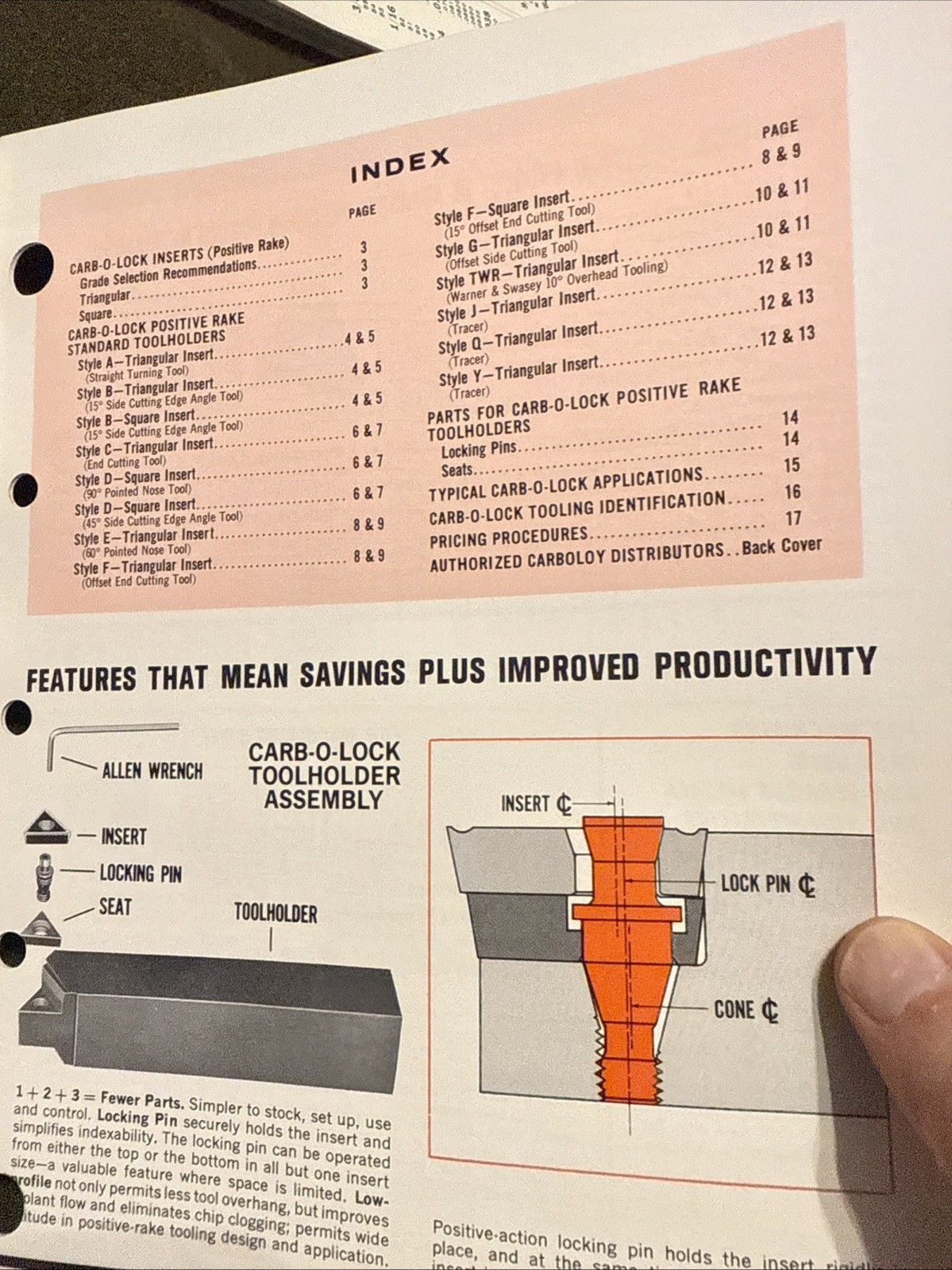 Vintage Carboloy Tool Catalog USA 🇺🇸