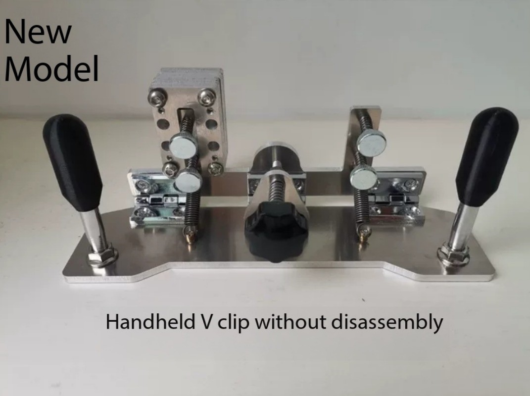 Hand-held Open V Clip Fixed Angle Sharpening Tool Knife Embryo Cutting Tool