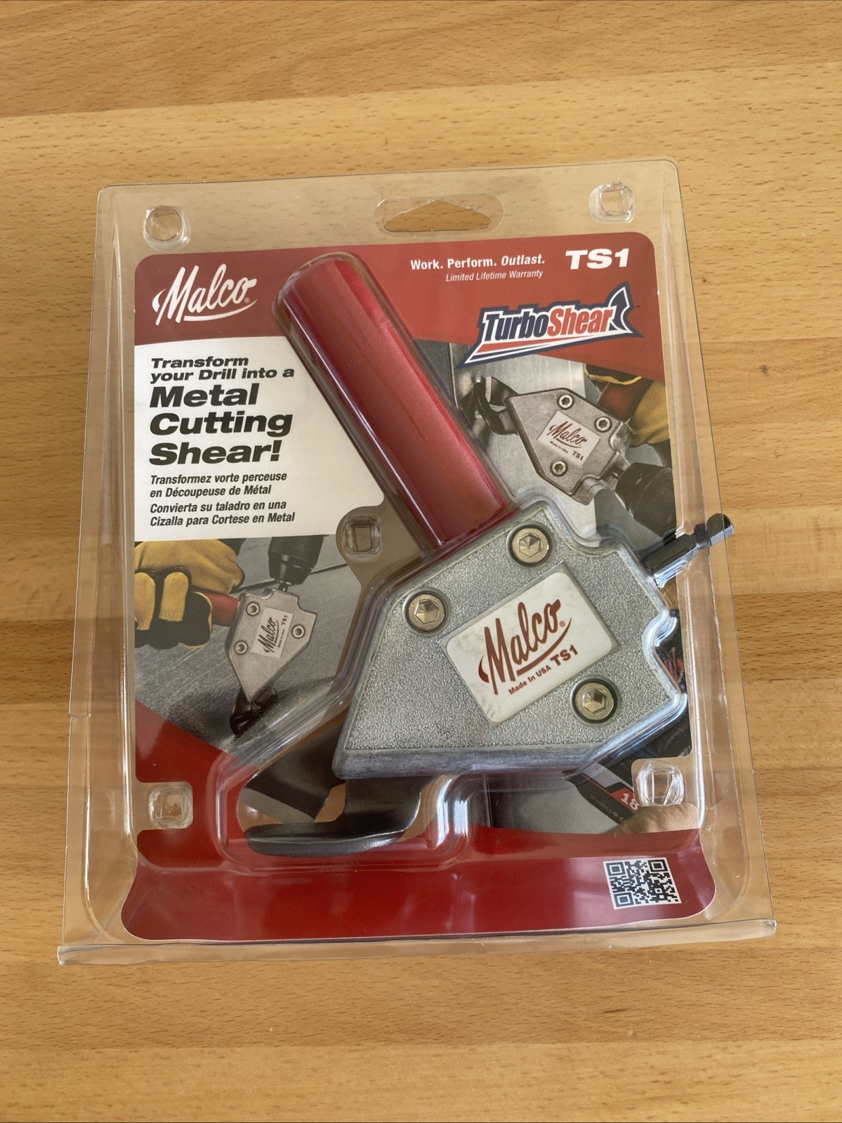 Brand New Malco Turbo Sheer Metal Cutting Drill Adaptor