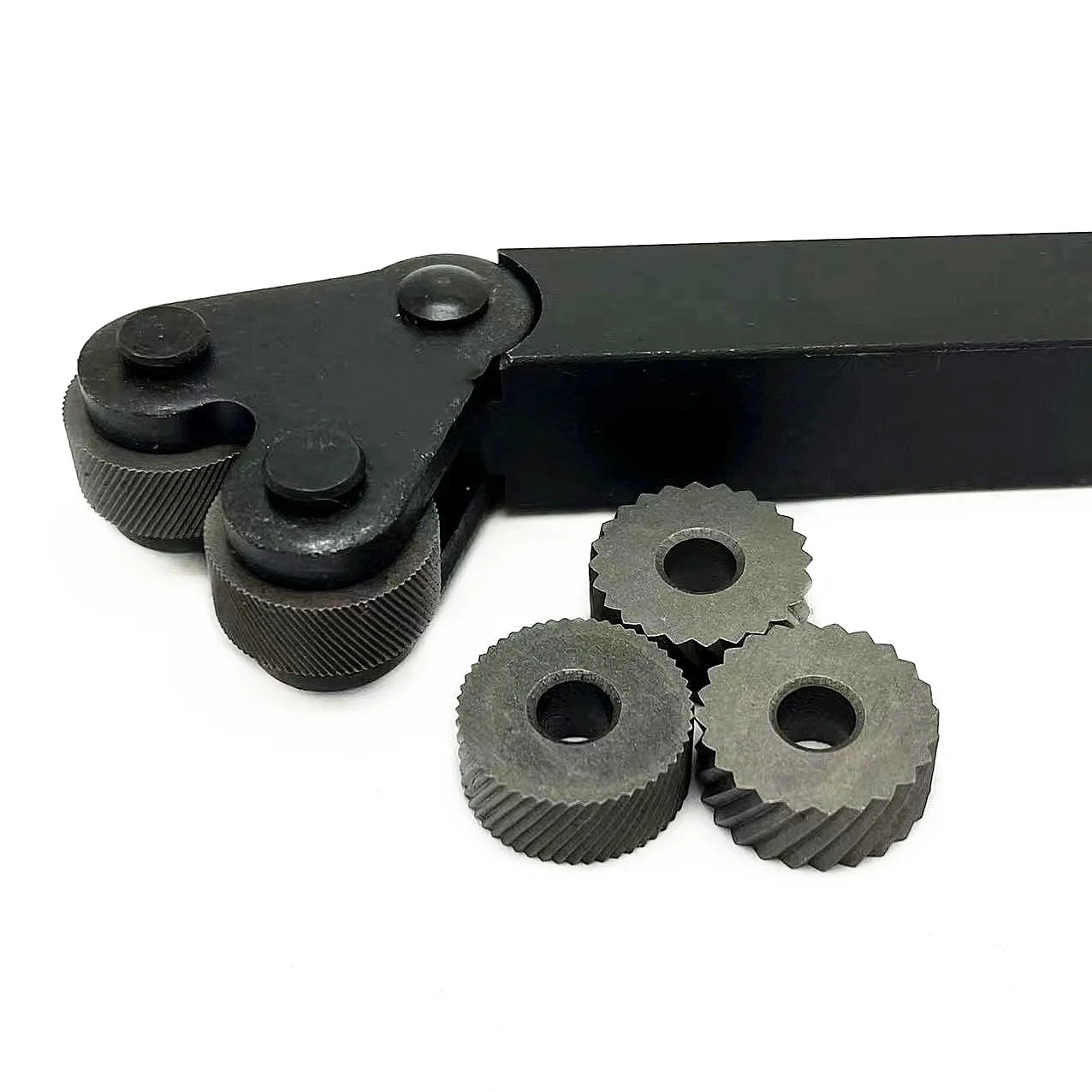 Reticulated HSS Knurling Knife 0.6mm 1.0mm 2.0mm Inner-Hole 18×16mm Lathe Tool