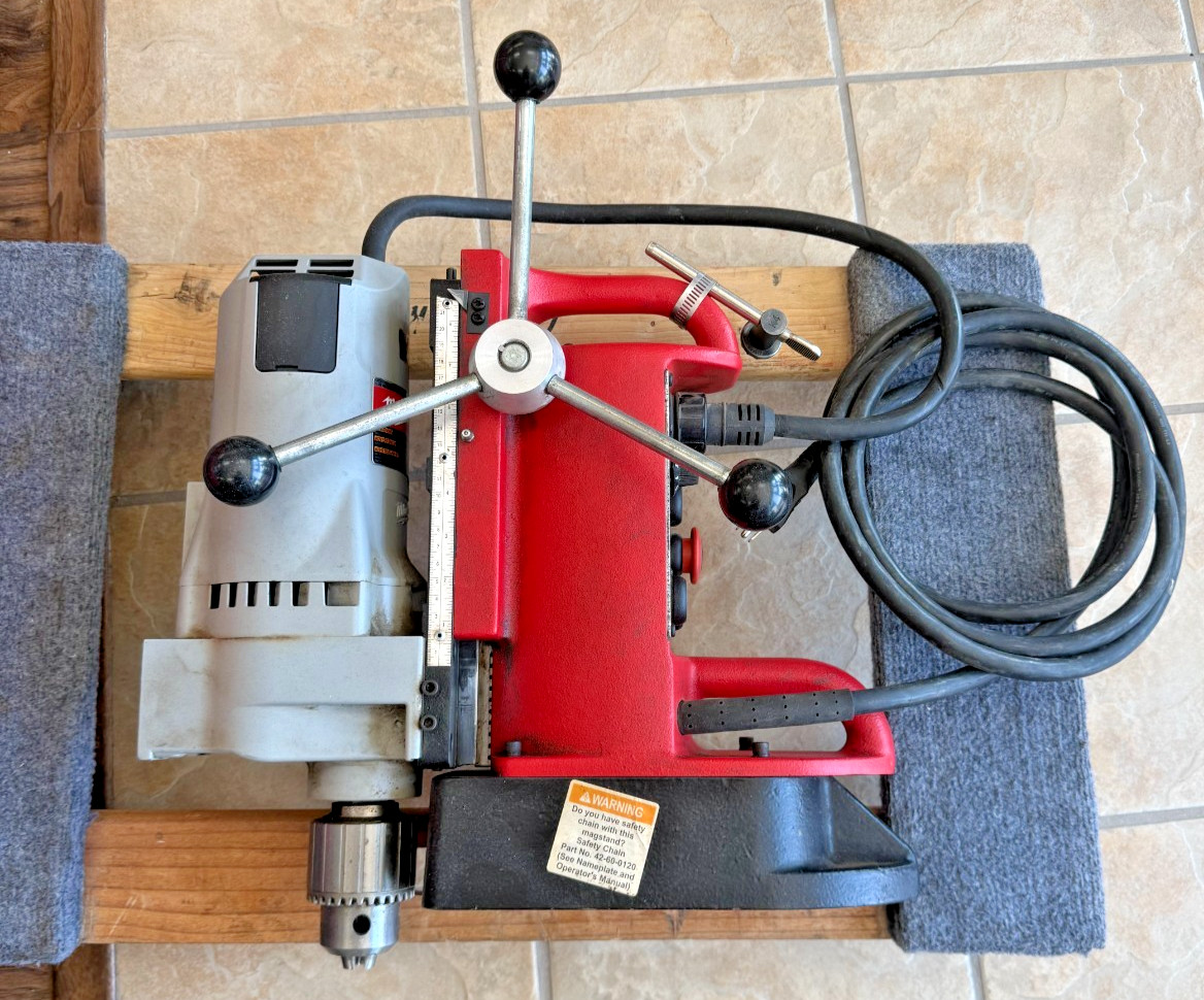 Milwaukee 4202 Drill Press Base 4262-1 ELECTRO-MAGNETIC DRILL MOTOR