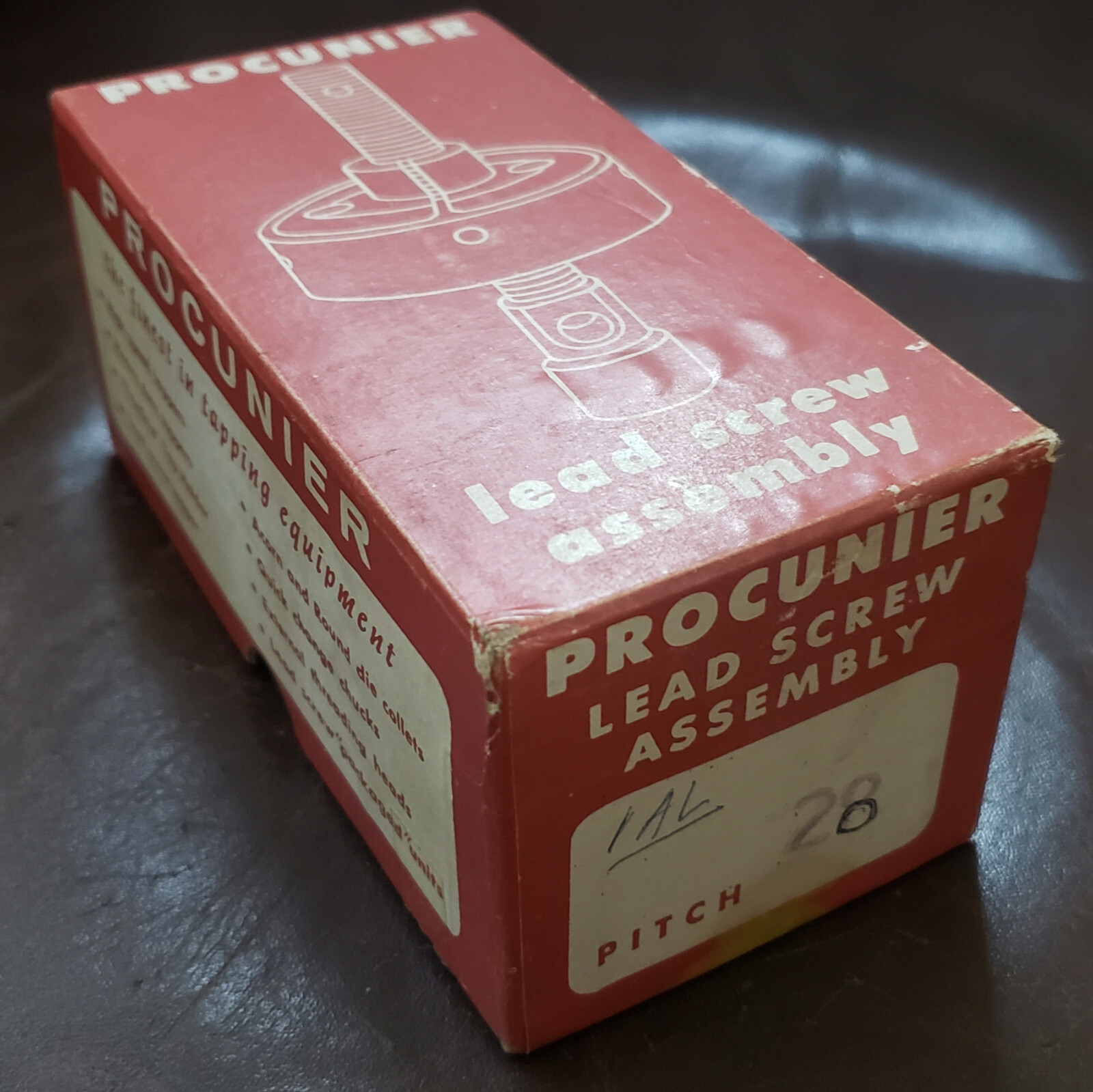 Procunier Tapping Lead Screw Assemblies 1AL 28 Pitch, in Box