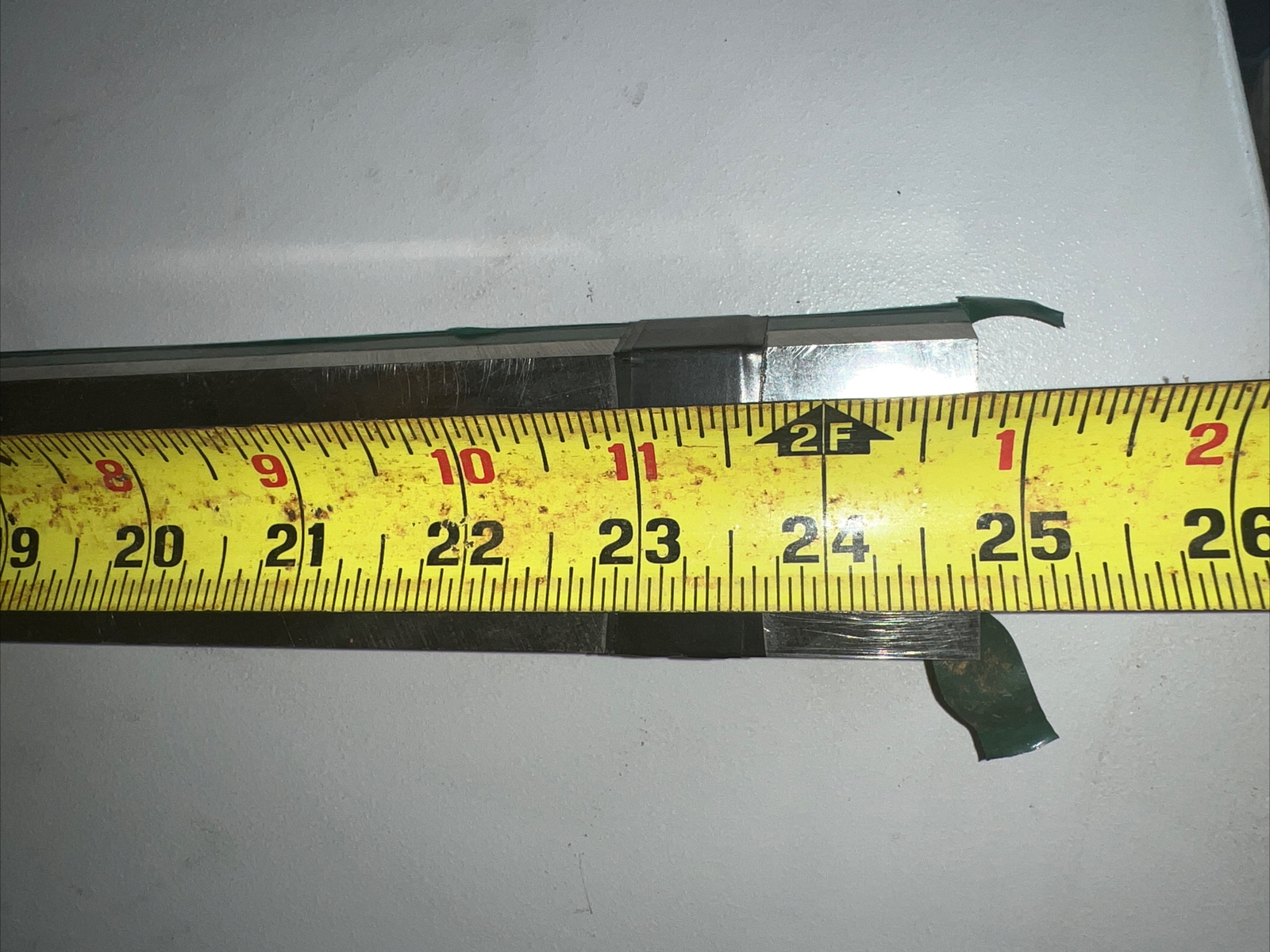 Metal Lathe Machine Bed Knives X2 For Grinder 24-13/16”