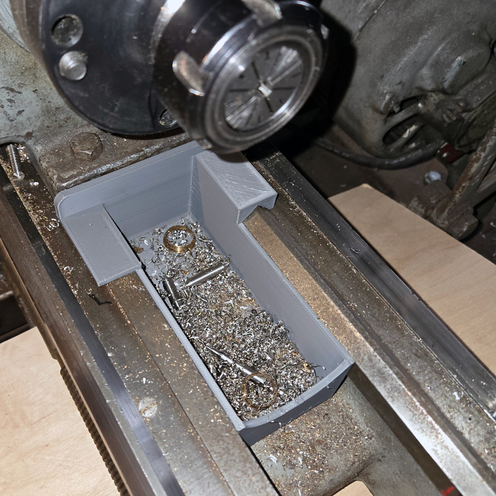 Logan 10″ Metal Lathe Chip Tray Pan – Under‑Carriage Sliding Chip Catcher