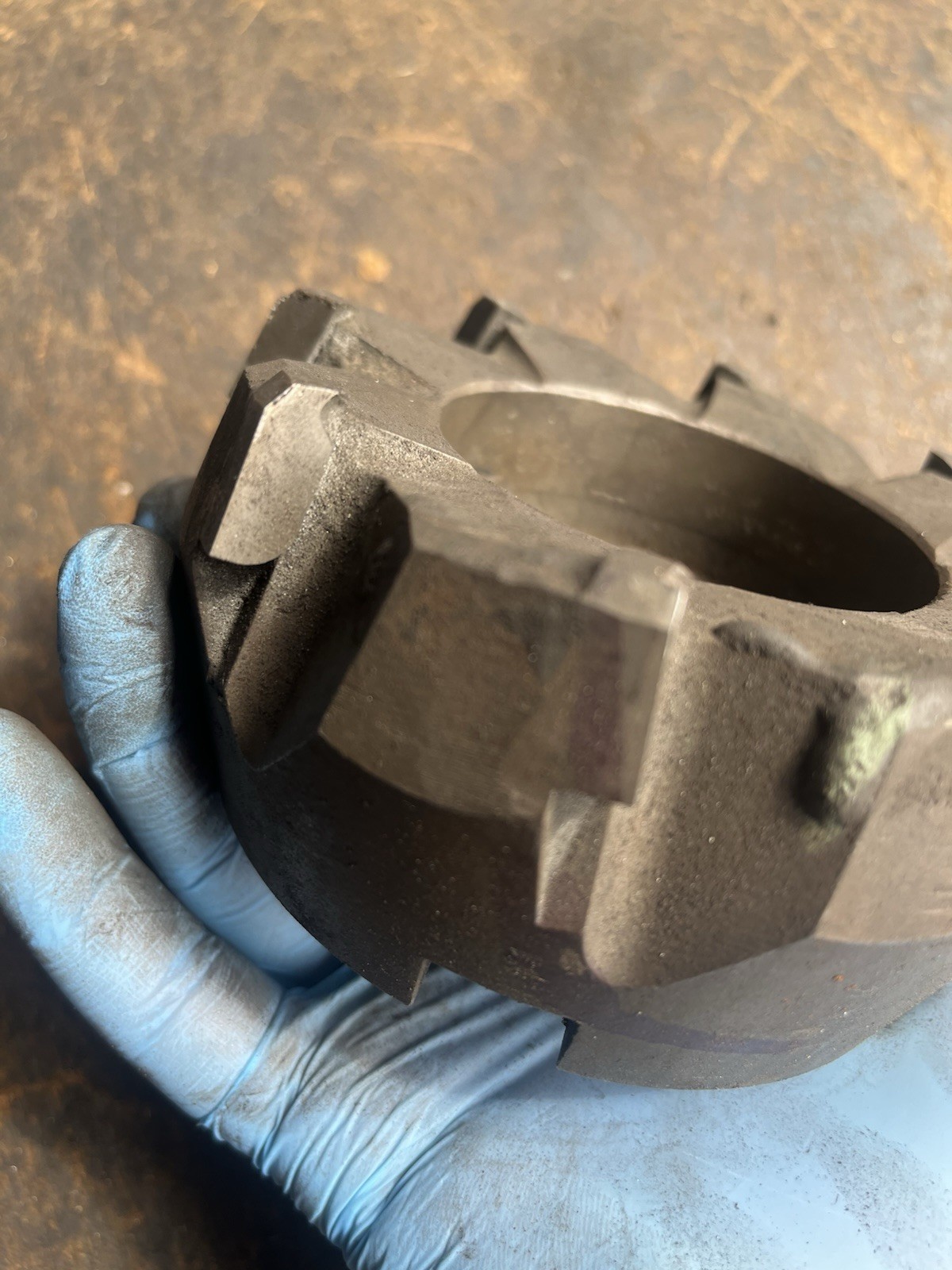 Used Unbranded Face Mill? 1-1/2″ Arbor Hole – 4+ Inches Diameter -READ