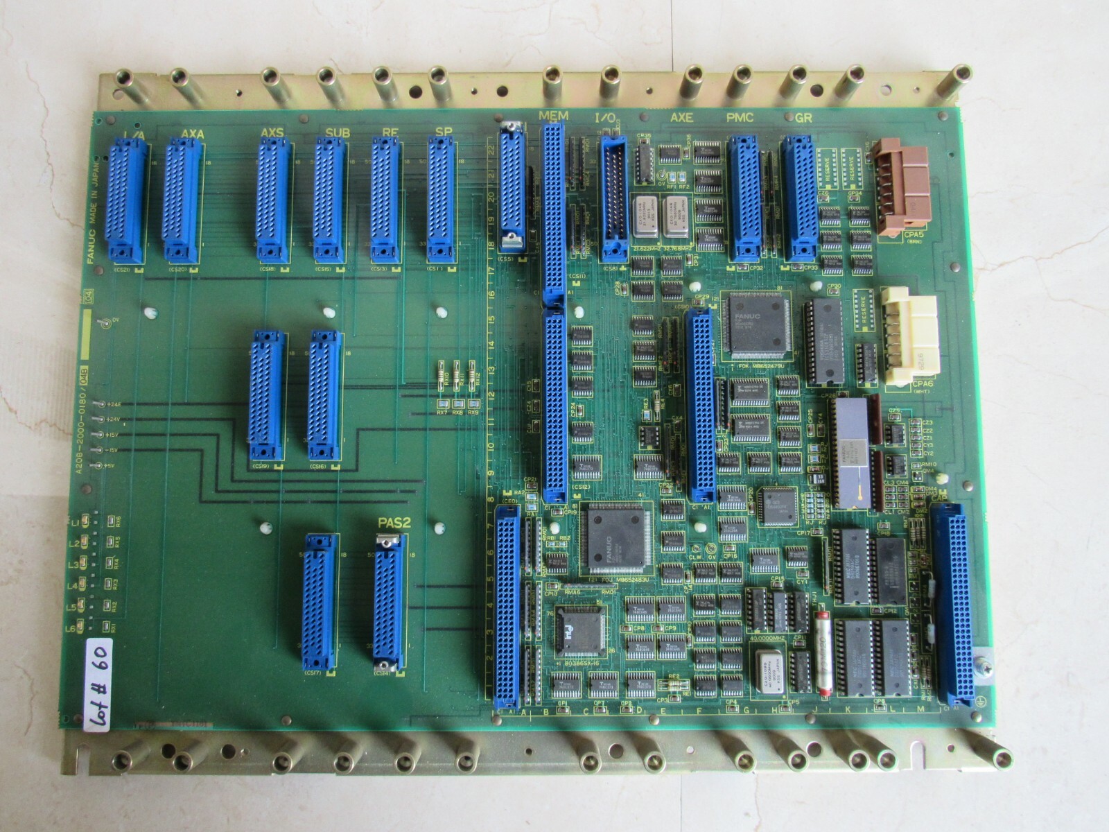 Fanuc A20B-2000-0180-/04B Lot # 60 Listed by Greg