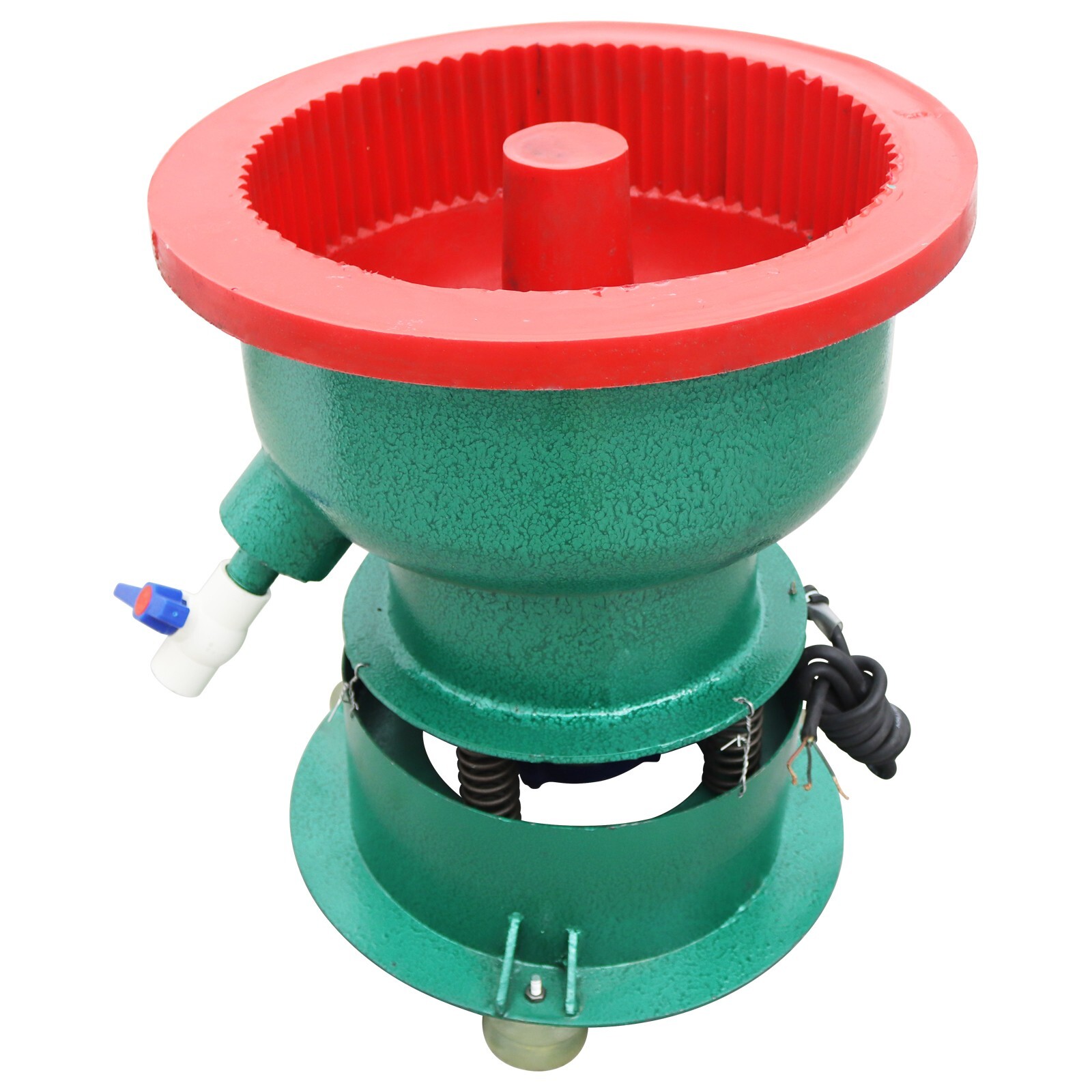 220V Vibration Deburring Polishing Machine Rust Remover Grinder 40L Innerφ15.7”