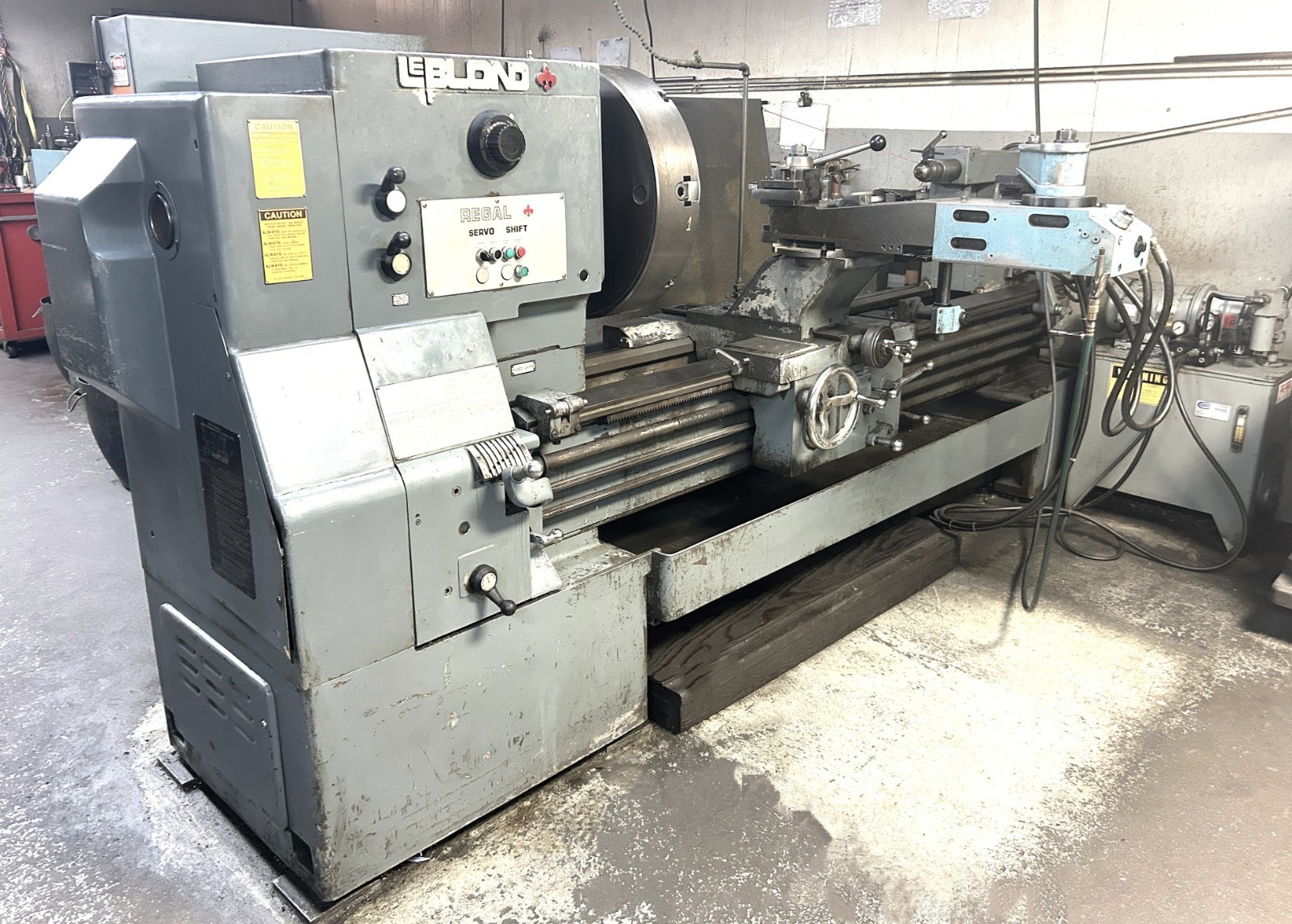 LeBlond Regal Servo Shift 36″ x 72″ Geared Head Hydraulic Tracing Lathe (1981)