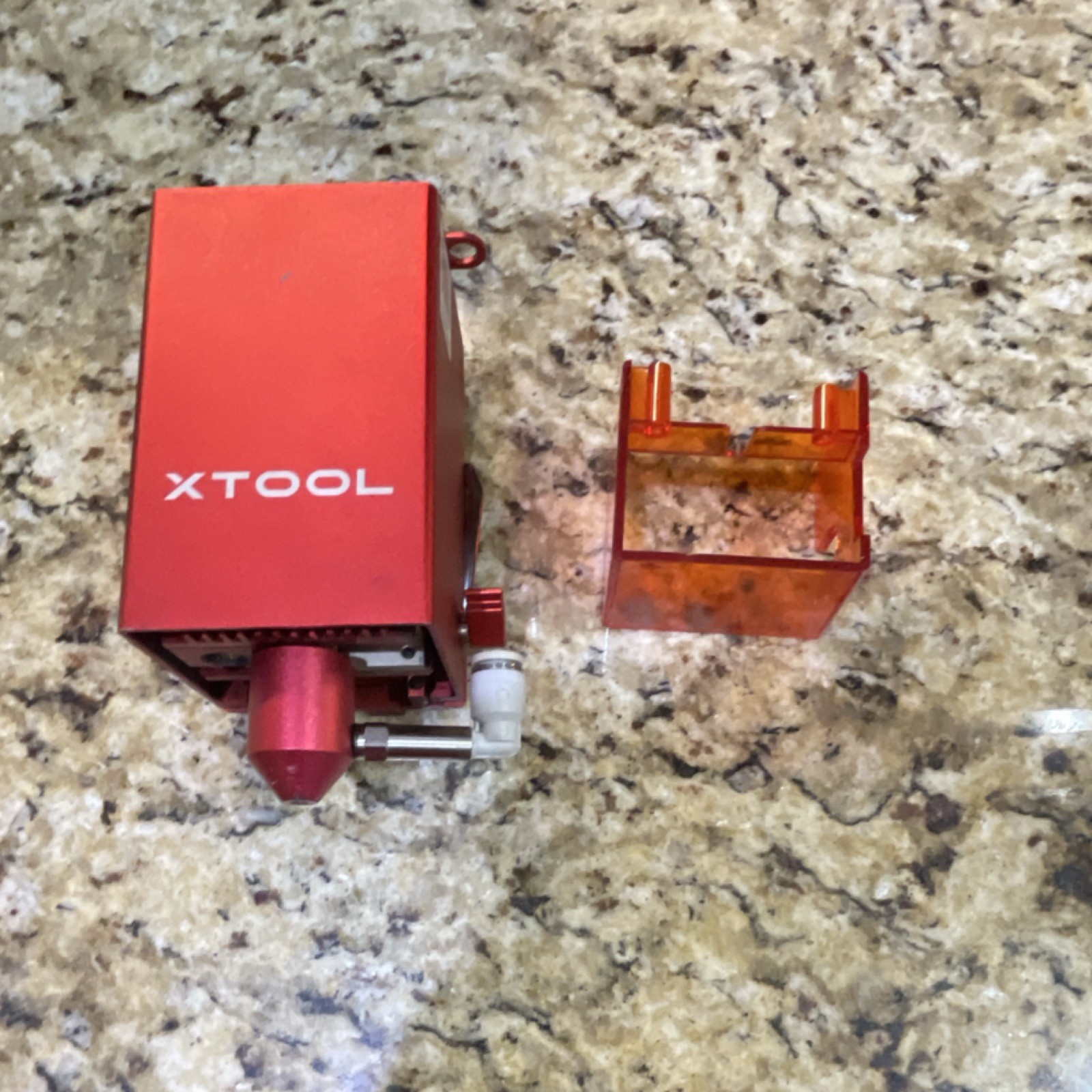 20W XTOOL Red Laser Cutting Module with Protective Cover for Precision Engraving