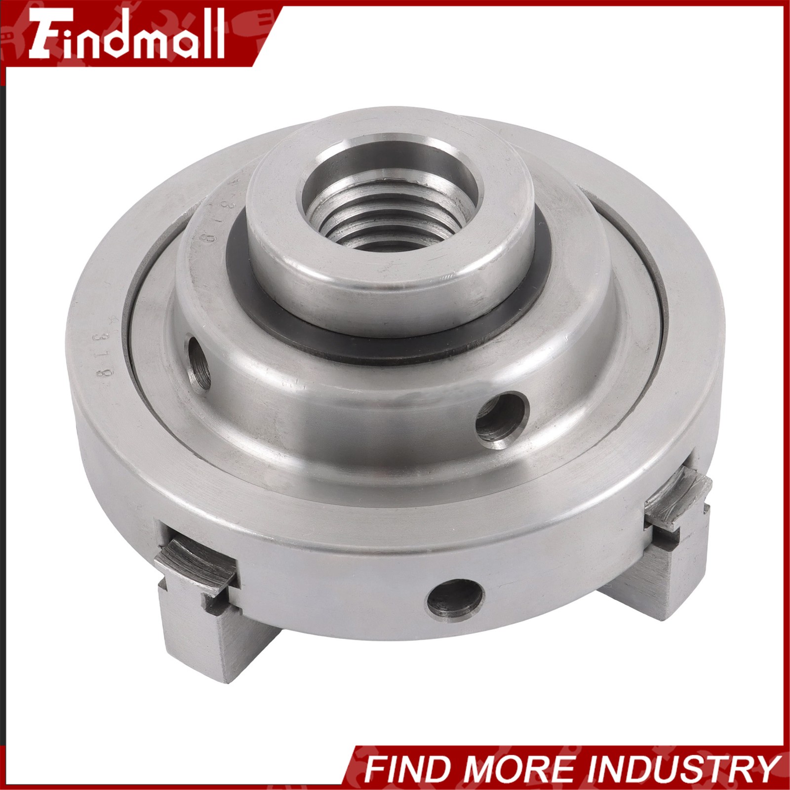 Findmall 4″ 4 Jaw Lathe Chuck Set 1×8 TPI Self Centering Chuck