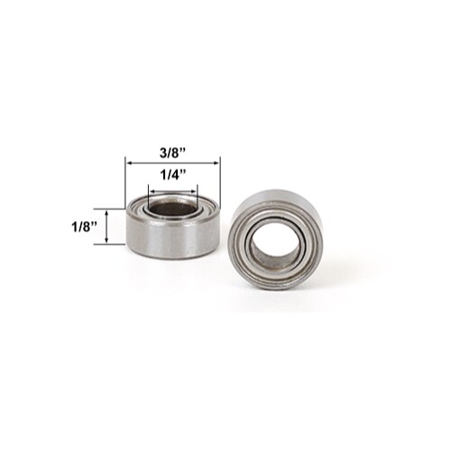 3/8″ OD X 1/4″ ID X 1/8″ Height 1/4″ Inner Diameter Shank Bearing – Yonico 10102