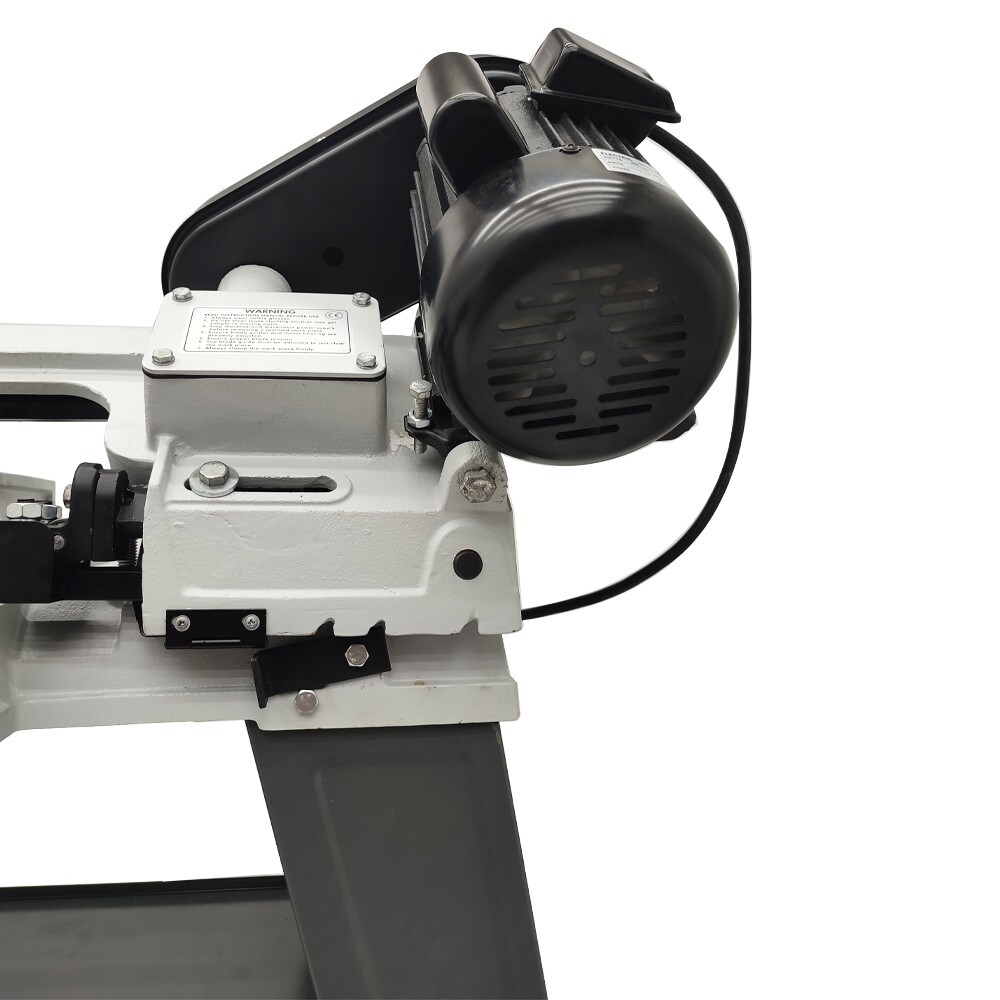 Low Noise Moving Convient Horizontal/Vertical Bandsaw Cut 0-45° Angle w Light