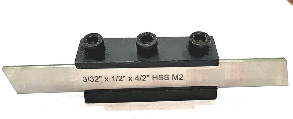 ADI Non- Adjustable T-Parting Cut off Holder with Blade for Lathe Machine Tool