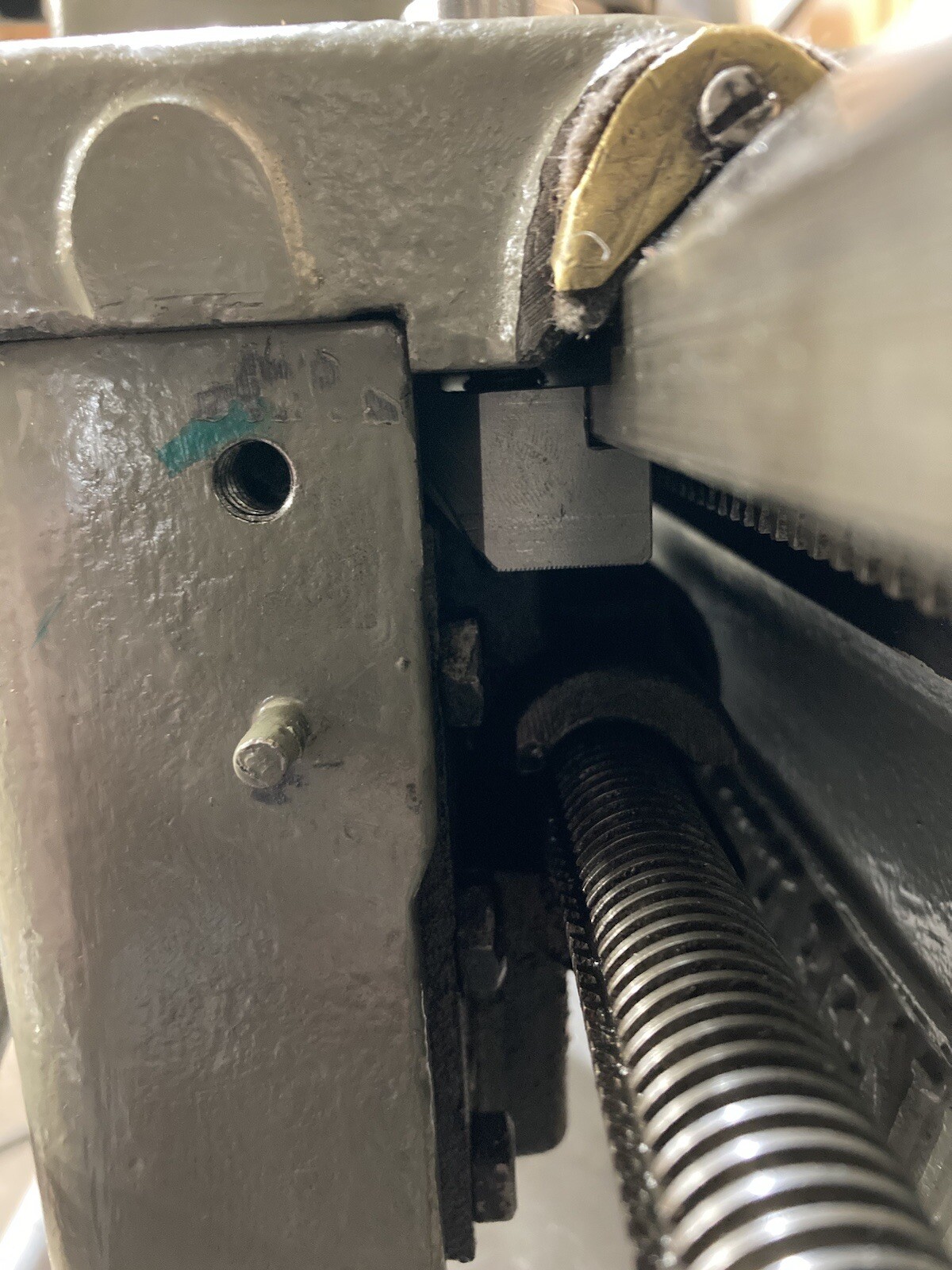 South Bend Heavy 10 Lathe “10L” Carriage Brake Clamp With Hardware