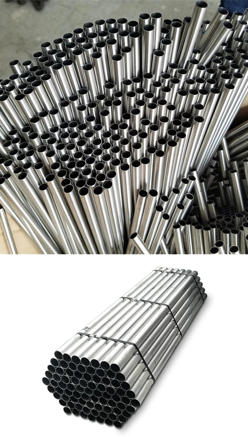 Aluminium Pipe Alloy Tube 4-50mm Thickness OD Straight 300mm 500mm Long Round